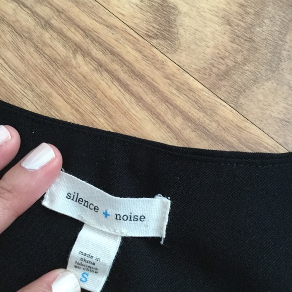 UO Silence + Noise Black Cut Out Dress - Picture 6 of 10